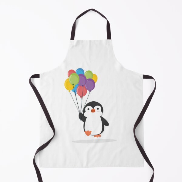Artikelvorschau, Pinguin mit Luftballons entworfen und verkauft von GR8-ART.