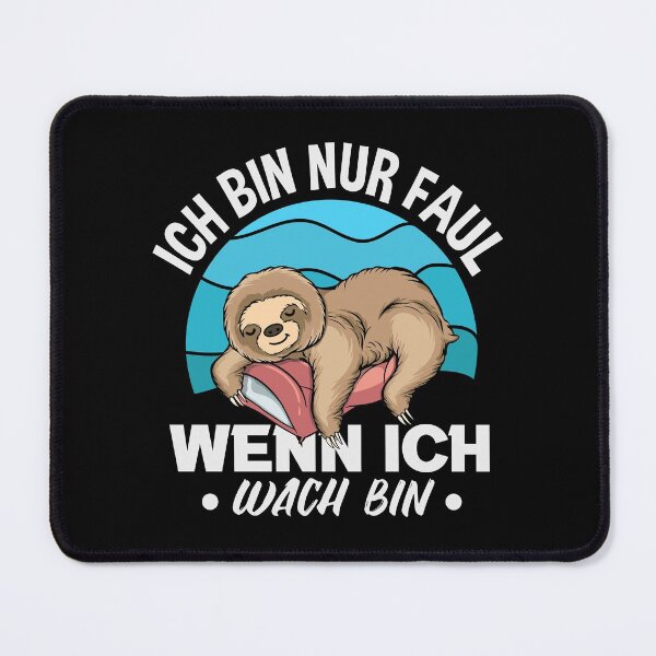Artikelvorschau, Lustiger Faultier Spruch Mitarbeiter Arbeitskollege Büro Design entworfen und verkauft von brunsch-print.