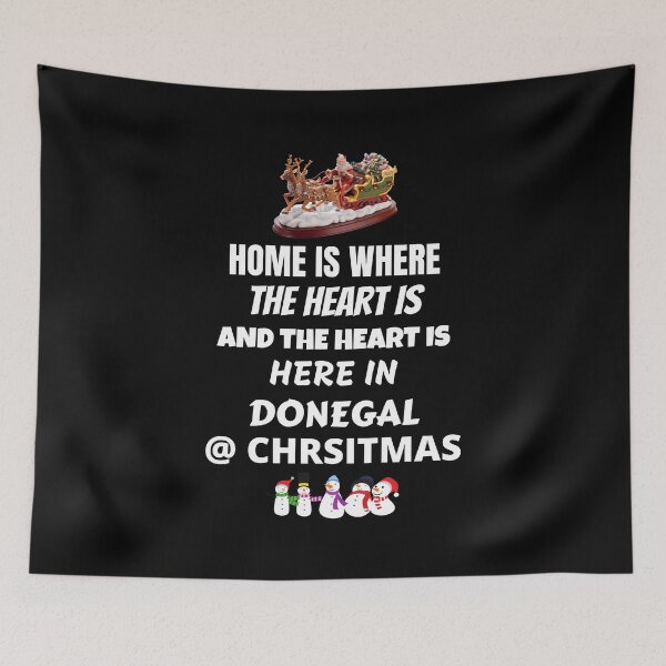 Item preview, Home Is Where The Heart Is In Donegal At Christmas designed and sold by OliDesigns.