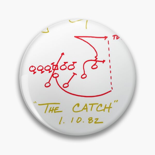 Item preview, DWIGHT CLARK THE CATCH SHIRT AND STICKER  designed and sold by Chramanzee.