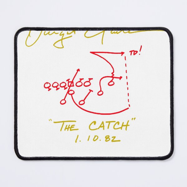 Item preview, DWIGHT CLARK THE CATCH SHIRT AND STICKER designed and sold by Chramanzee.