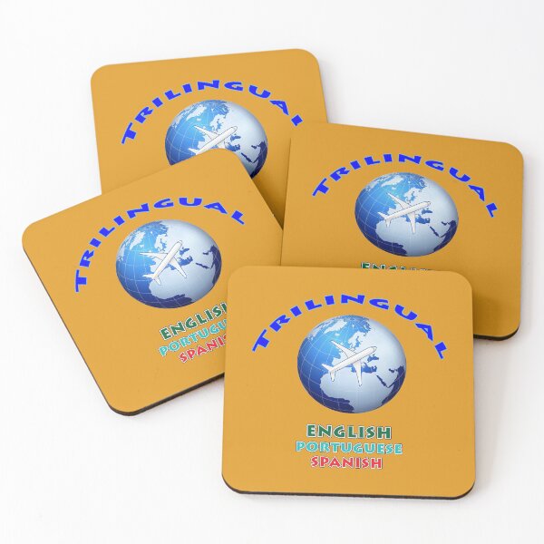 Item preview, Trilingual English Spanish Portuguese designed and sold by janraydesigns.