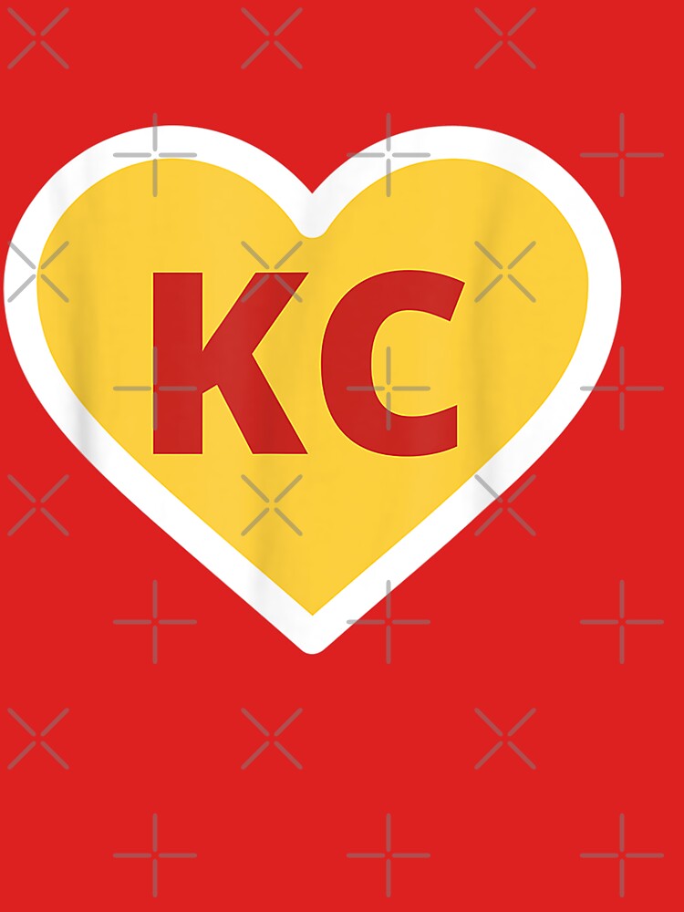  I Love KC Heart Kansas City Love Fan Apparel T-Shirt :  Clothing, Shoes & Jewelry