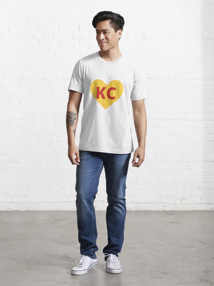 I Love Kansas City Heart KC T-Shirt Essential T-Shirt for Sale by  BaseLance