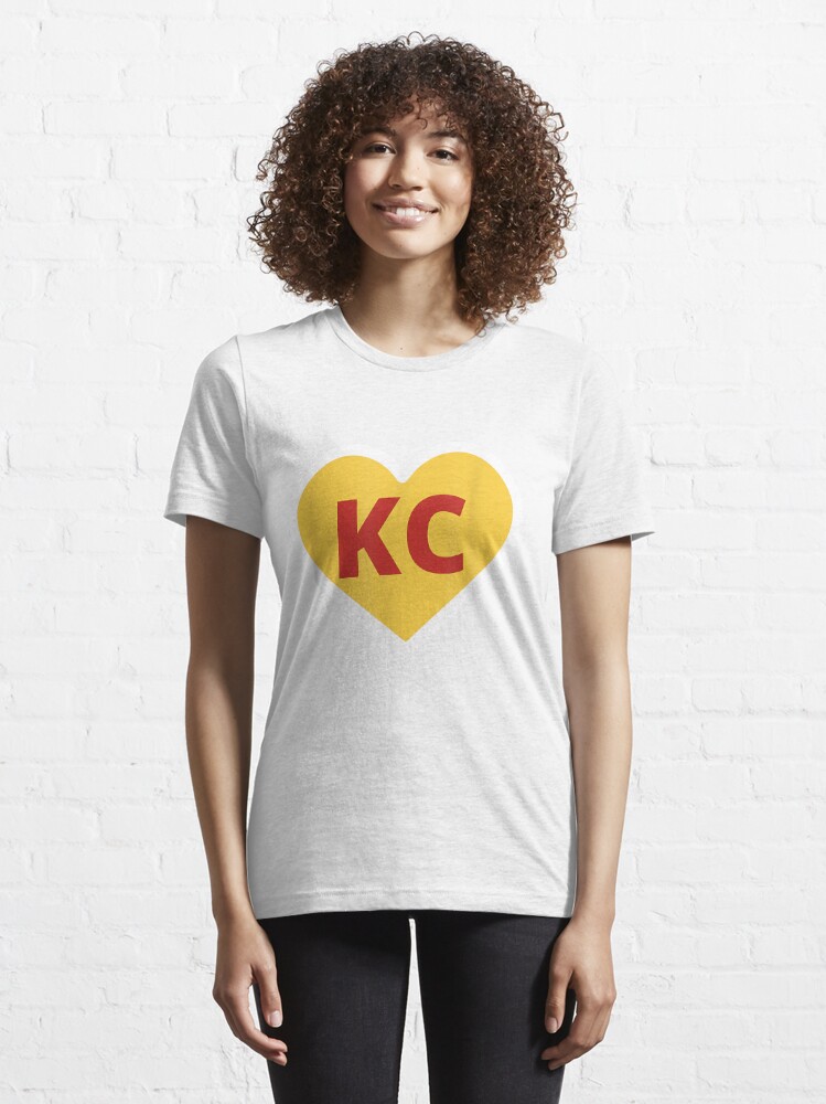  I Love KC Heart Kansas City Love Fan Apparel T-Shirt :  Clothing, Shoes & Jewelry