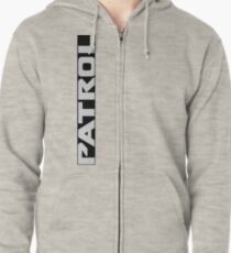 Patrol Logo Side Zipped Hoodie