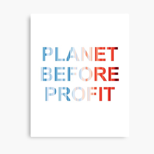 Artikel-Vorschau von Planet before profit - Klimawandel, designt und verkauft von -Holy-Chicken-.