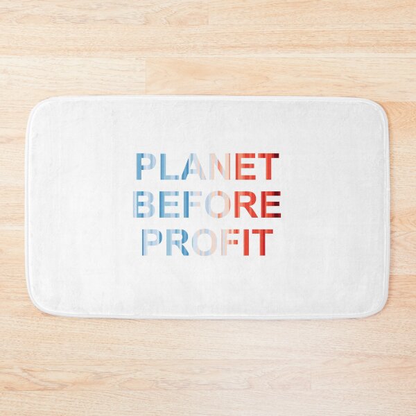 Item preview, Planet before profit - climate change designed and sold by -Holy-Chicken-.
