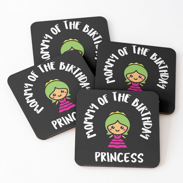 Item preview, The "Mommy of The Birthday Princess" Birthday Girl Designs designed and sold by BestCoolStuff.