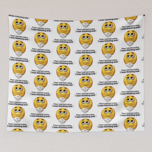 Item preview, Emoji Meme Thinking designed and sold by beccaamac.