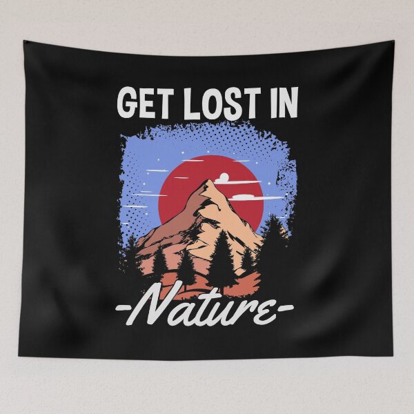 Item preview, Mountains Adventure Climbing Mountaineering Hiking lost in Nature designed and sold by brunsch-print.