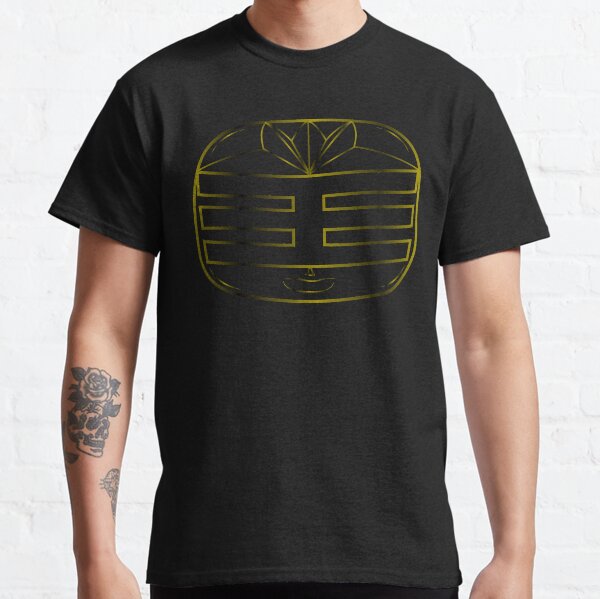 Gold Zeo Helmet Outline Classic T-Shirt