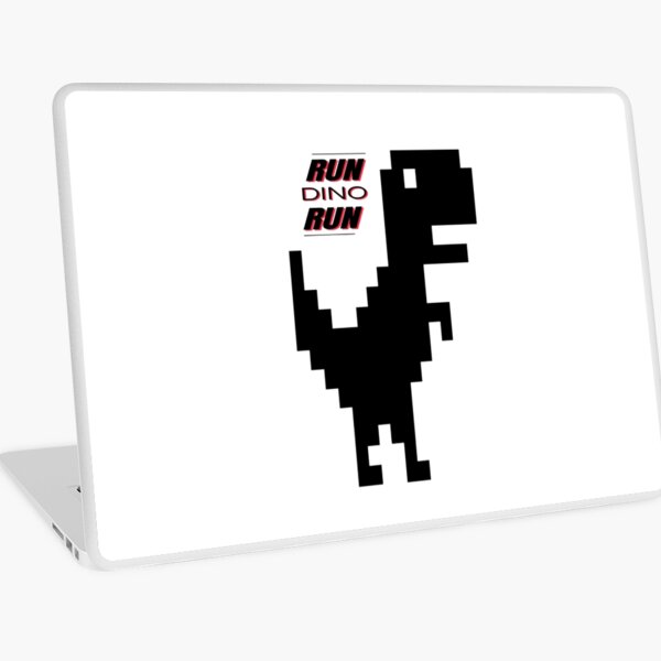 Chrome Dino, The Dinosaur Game, T-Rex Game, No Internet Laptop Skin by  Zen20