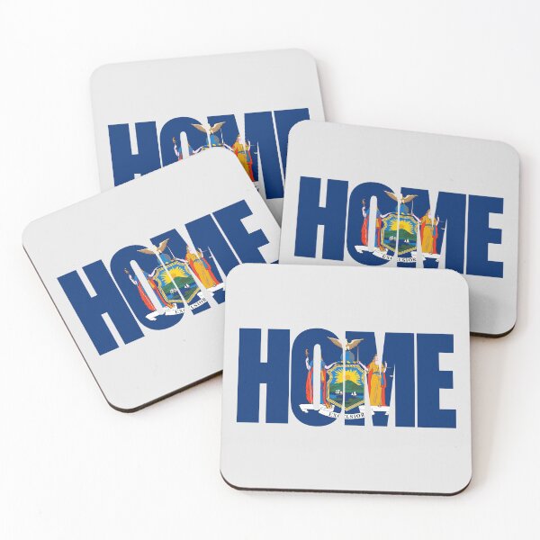 Item preview, New York Home - State Flag designed and sold by DonDota.
