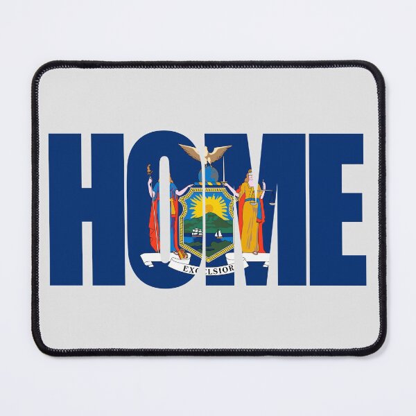 Item preview, New York Home - State Flag designed and sold by DonDota.
