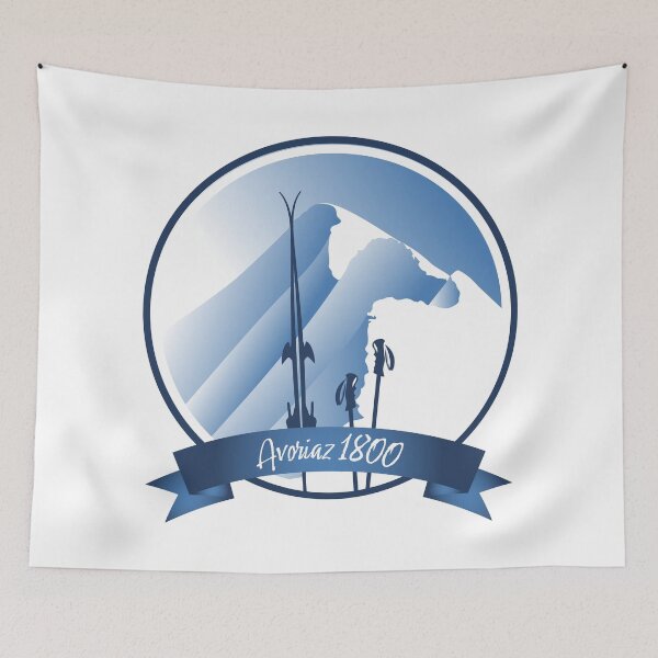Item preview, Avoriaz 1800 Alps ski leewarddesign designed and sold by leewarddesign.