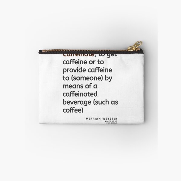 Item preview, The definition of Caffiene Shirt designed and sold by giddygoldfinch.