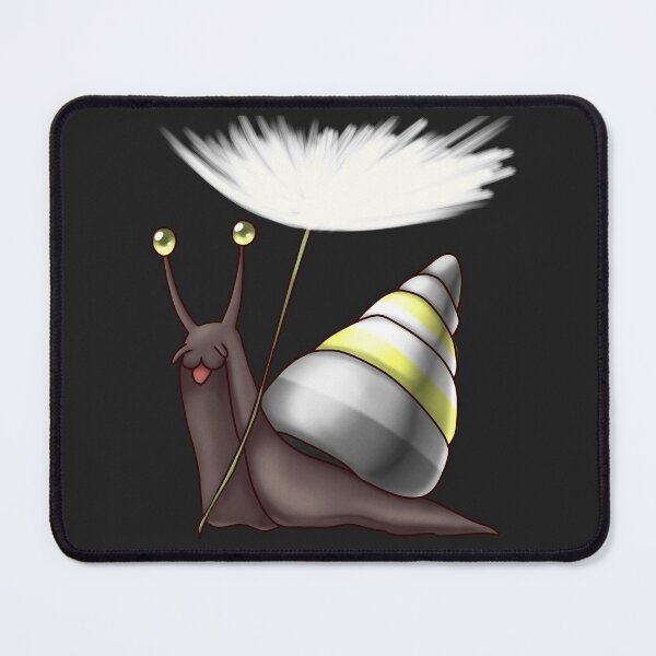 Item preview, Demigender Demienby Pride Snail with Dandelion Seed designed and sold by PrideSnails.