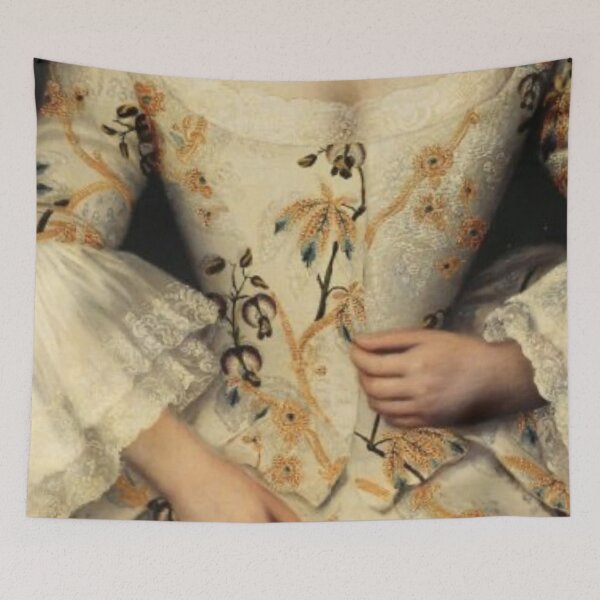 Item preview, Wearing Beautiful Embroidered Dress Renaissance Painting  designed and sold by Bellathewilde.