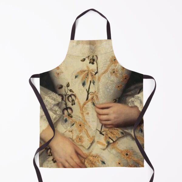 Item preview, Wearing Beautiful Embroidered Dress Renaissance Painting designed and sold by Bellathewilde.