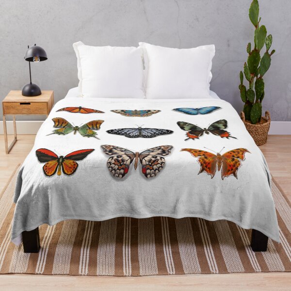 Item preview, Butterflies & Moths Nature Botanical Design designed and sold by MiaDelelai.
