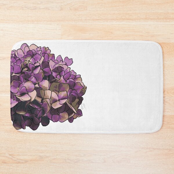 Item preview, Pink/purple hydrangea illustration designed and sold by Sulcos.