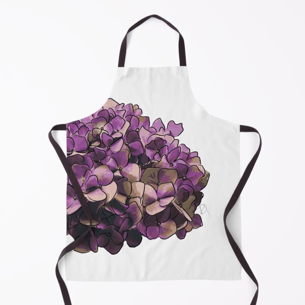 Item preview, Pink/purple hydrangea illustration designed and sold by Sulcos.