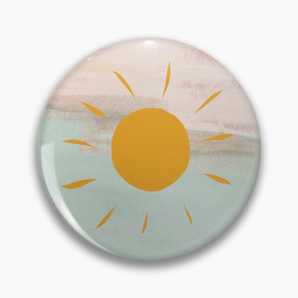 Item preview, Fall Boho Watercolor Sun and Beach Abstract Art designed and sold by mainsqueezemar.