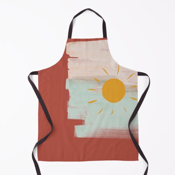 Item preview, Fall Boho Watercolor Sun and Beach Abstract Art designed and sold by mainsqueezemar.