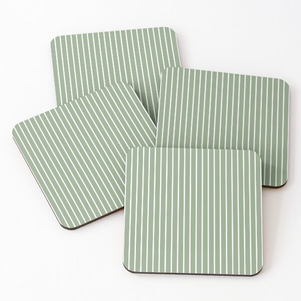 Item preview, Sage Stripes Pattern designed and sold by MC Art Studio.