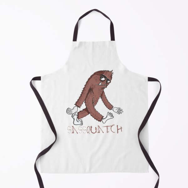 Item preview, Sassquatch - Badass With An Attitude To Match - White designed and sold by crazycollective.