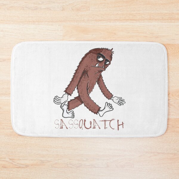 Item preview, Sassquatch - Badass With An Attitude To Match - White designed and sold by crazycollective.