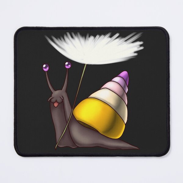 Item preview, NBLW Trixic Orbisian Pride Snail with Dandelion Seed designed and sold by PrideSnails.