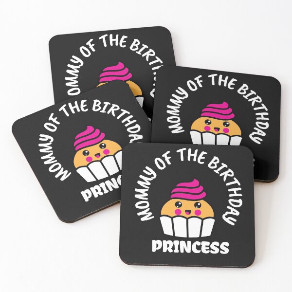 Item preview, Mommy of The Birthday Princess Birthday Cake Happy Face designed and sold by BestCoolStuff.