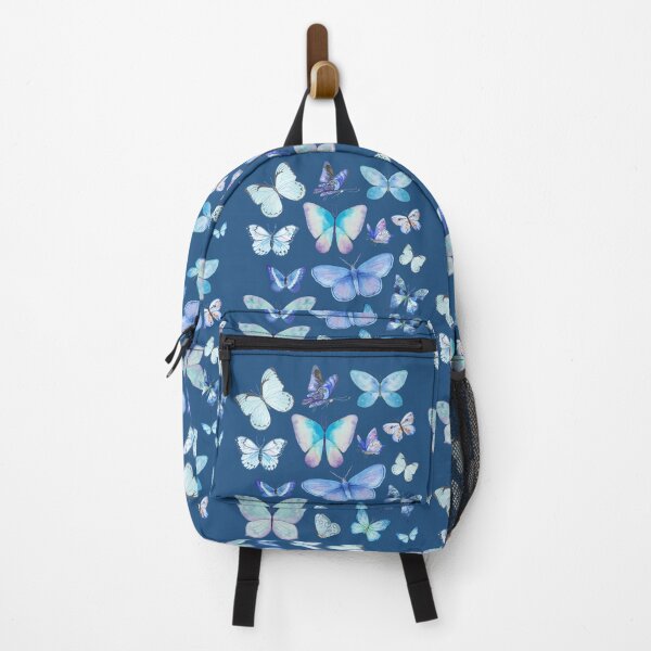 Item preview, Set of Blue Watercolor Butterflies designed and sold by MiaDelelai.