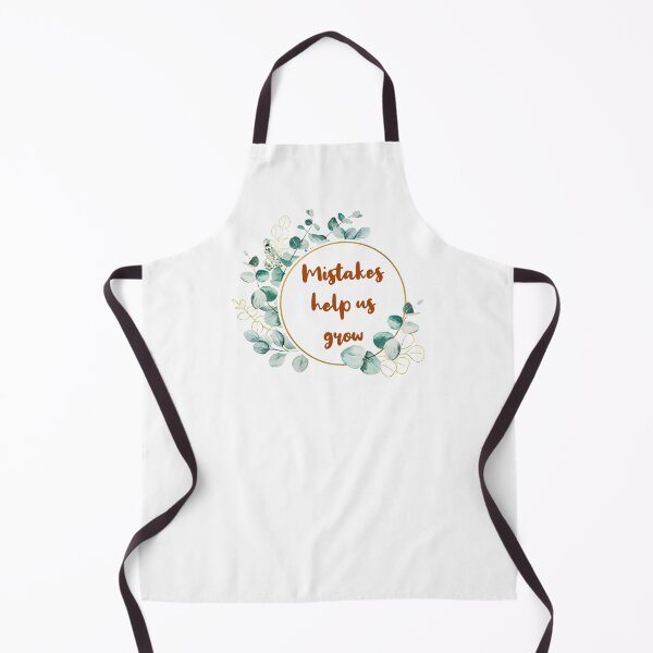 Item preview, Mistakes help us grow aesthetic brown typography with winter green leaves detail designed and sold by Deegital18.