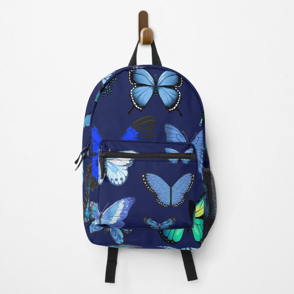 Item preview, A Large Set of Blue Watercolor Butterflies designed and sold by MiaDelelai.