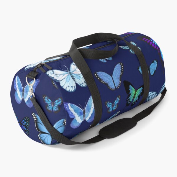 Item preview, A Large Set of Blue Watercolor Butterflies designed and sold by MiaDelelai.
