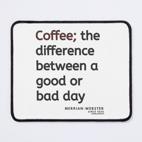 Item preview, Definition of Coffee Shirt designed and sold by giddygoldfinch.