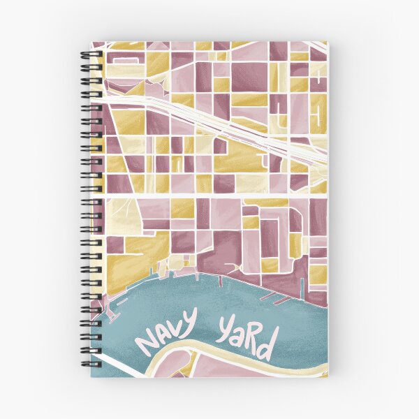 Item preview, Navy Yard Washington DC Map Art designed and sold by KristenAlicia.