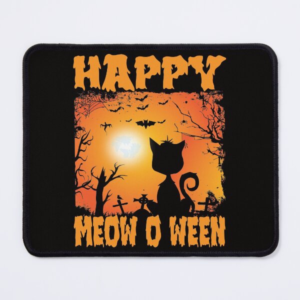 Item preview, HAPPY MEOW O WEEN designed and sold by teemaker24.