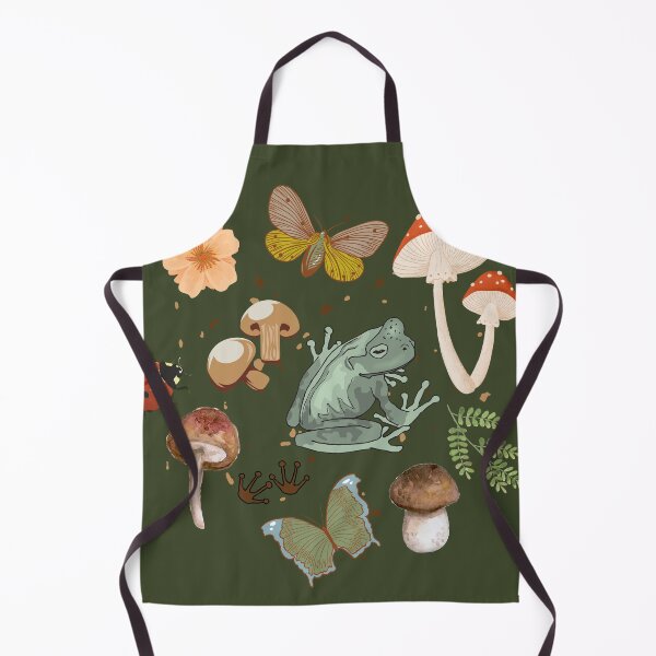 Item preview, Fairycore and Cottagecore Set of Mushrooms, Moths, Frogs, & More designed and sold by MiaDelelai.