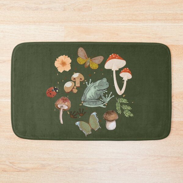Item preview, Fairycore and Cottagecore Set of Mushrooms, Moths, Frogs, & More designed and sold by MiaDelelai.