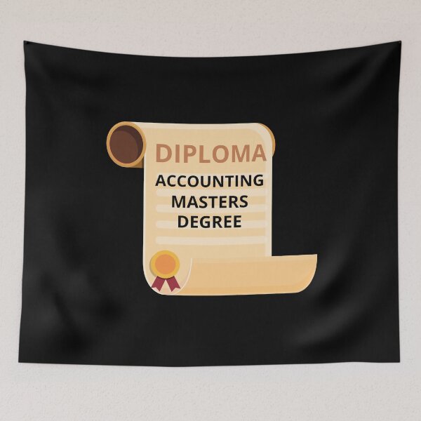 Item preview, ACCOUNTING MASTERS DEGREE designed and sold by Clurixious.