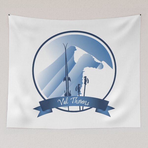 Item preview, Val thorens Alps ski leewarddesign designed and sold by leewarddesign.