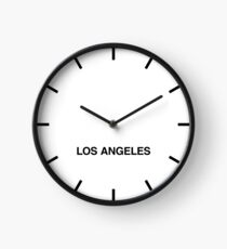 Los Angeles Time Zone Newsroom Wall Clock Clock