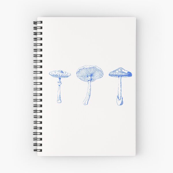 Aperçu de l'œuvre Champignons bleus créée et vendue par katieroon.