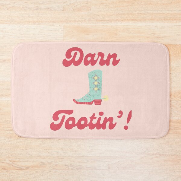 Item preview, Darn Tootin Cowboy Boot Pastel Typography designed and sold by mainsqueezemar.