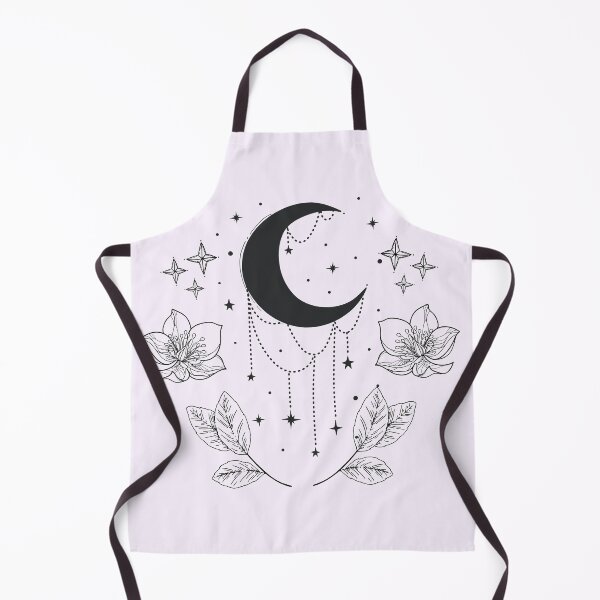 Item preview, Lunar and Botanical Sketch in Fairycore & Cottagecore Aesthetic designed and sold by MiaDelelai.