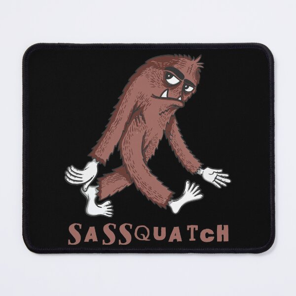 Item preview, Sassquatch - Badass With An Attitude To Match - Block designed and sold by crazycollective.
